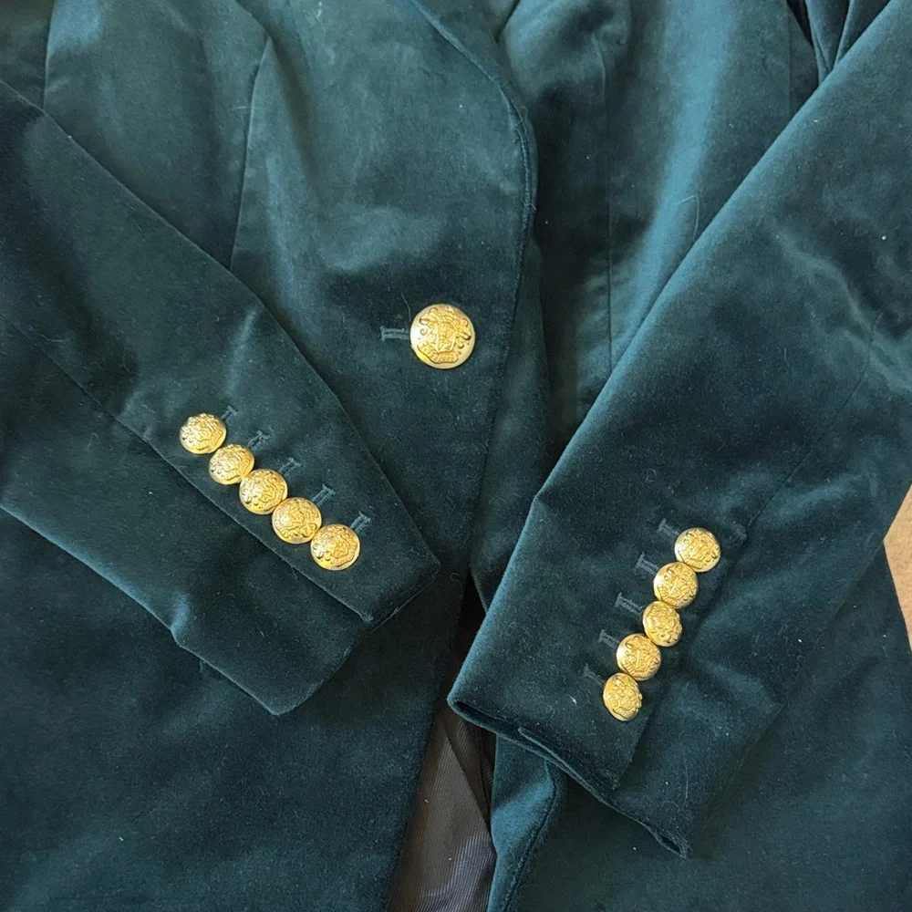 Veronica Beard Velvet Blazer and Pants Set - Picture 4 of 13